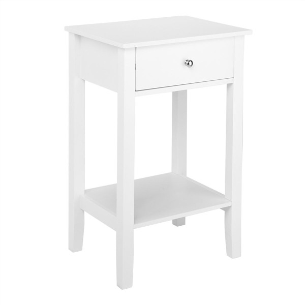 Two-Layer Bedside Table with Drawer  product image