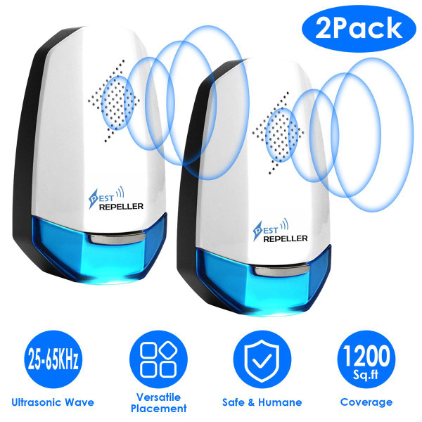 Ultrasonic Pest Repeller (2-Pack) product image
