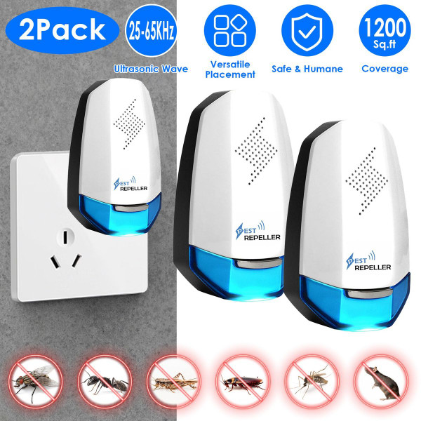 Ultrasonic Pest Repeller (2-Pack) product image