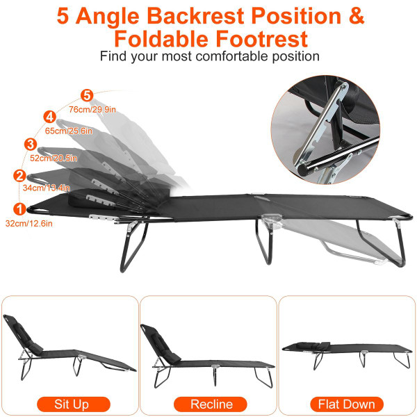 NewHome Beach Chaise Lounge Chair product image