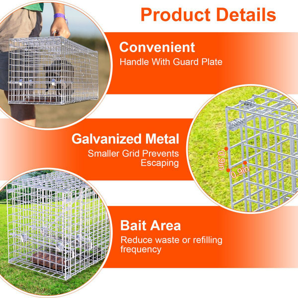 25.59" Humane Animal Trap Cage product image