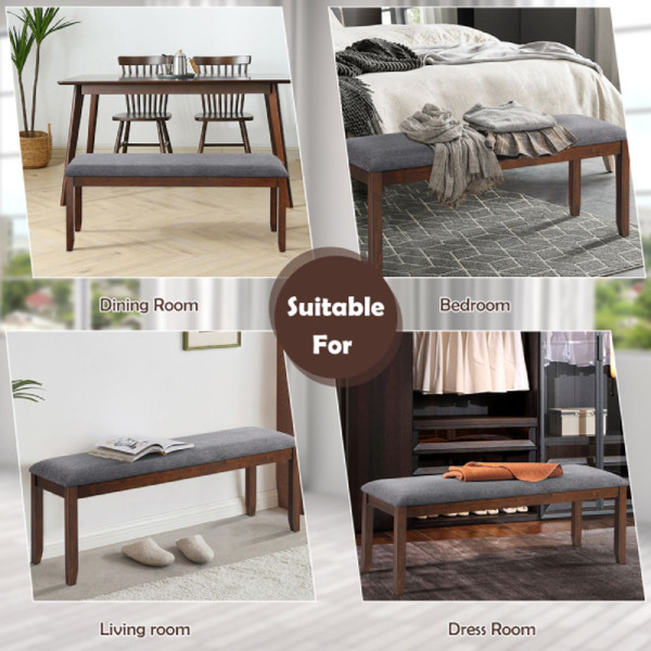 Upholstered Wood Entryway Bench (1- or 2-Pack) product image Upholstered Wood Entryway Bench (1- or 2-Pack) product image