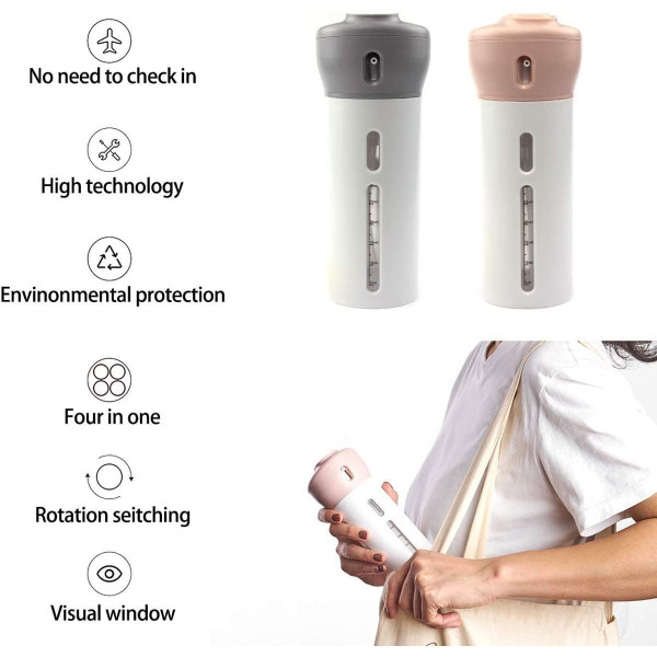 4-in-1 Smart Travel Bottle Set  product image