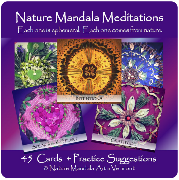 Nature Mandala Meditation Cards product image