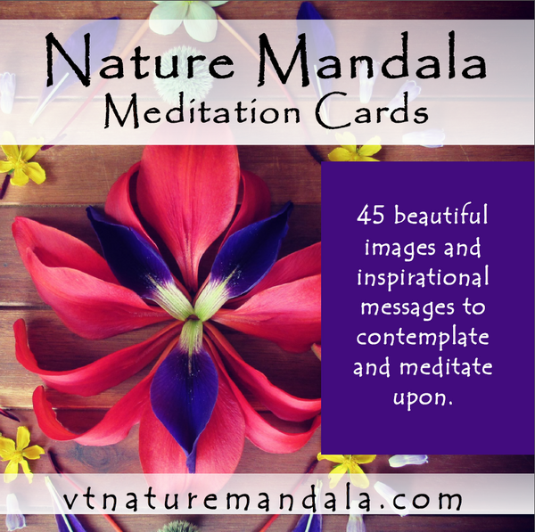 Nature Mandala Meditation Cards product image