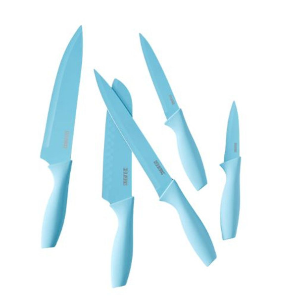 10-Piece Soft Touch Knife Set product image
