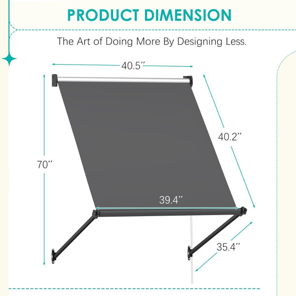 Retractable Manual Outdoor Awning product image