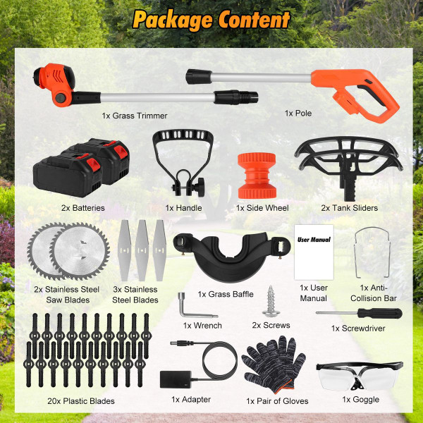 iMounTEK Cordless Grass Trimmer product image