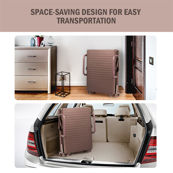 Rolling Foldable Single Twin Guest Bed product image Rolling Foldable Single Twin Guest Bed product image