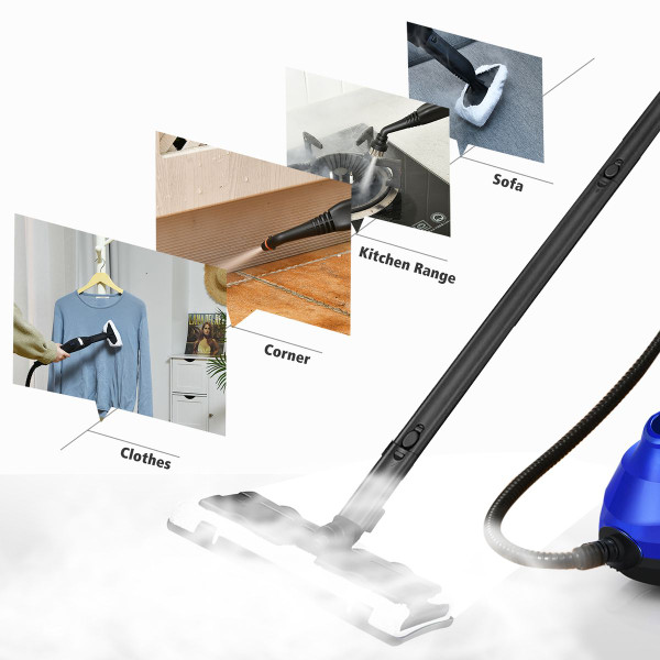 2000W Heavy-Duty Multi-Purpose Steam Cleaner Mop with Detachable Handheld Unit product image
