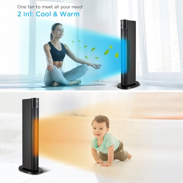  Utilitech 1500-Watt Ceramic Electric Space Tower Heater product image