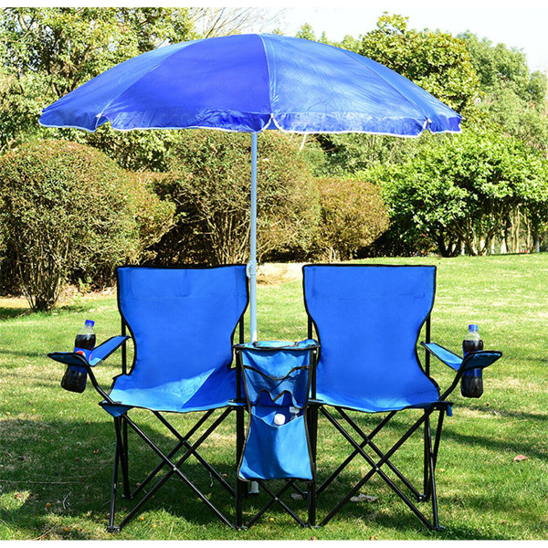 Folding Double Chair with Umbrella product image