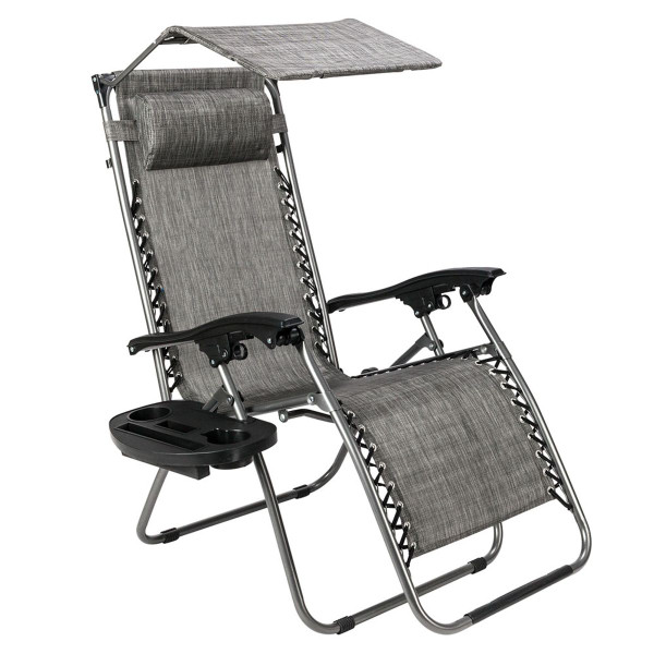 Reclining Zero Gravity Chair with Canopy product image