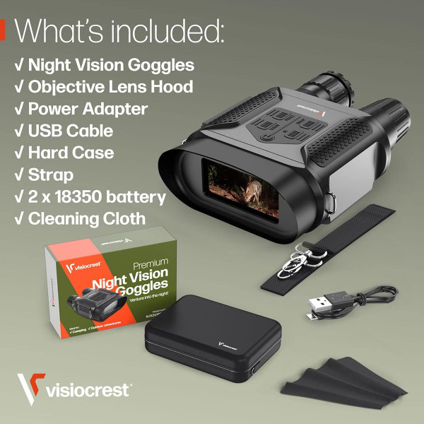 Night Vision Binoculars with 8X Digital Zoom product image