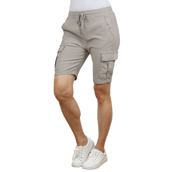Women’s Flex Cargo Shorts with Elastic Waistband product image