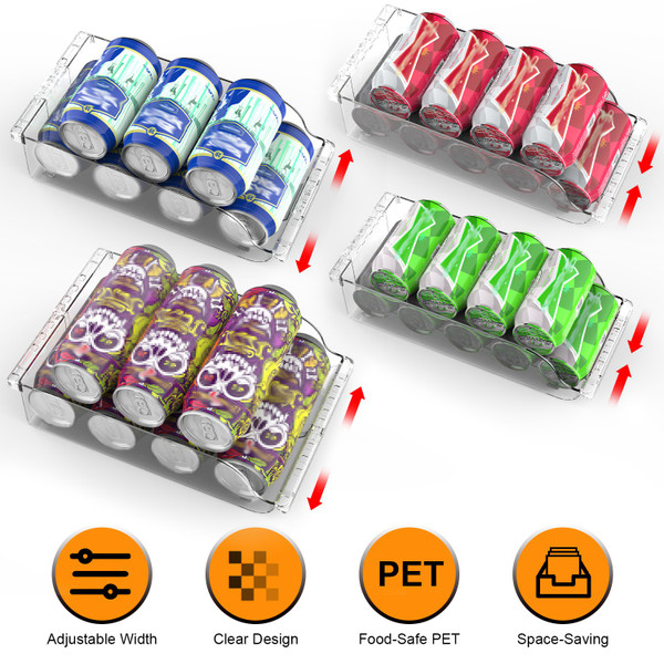 NewHome Soda Can Organizer (4-Pack) product image