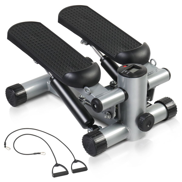 Air Climber Aerobic Mini Stair Stepper with Resistance Bands product image