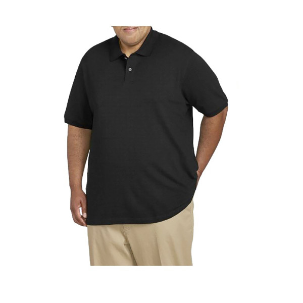 Men's Plus-Size Cotton Pique Short Sleeve Polo Shirt (3-Pack) product image