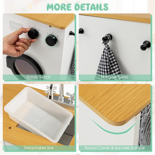 2-Piece Kitchen Play Set with Range Hood  product image