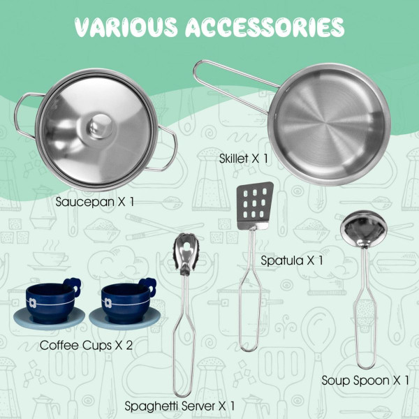 2-Piece Kitchen Play Set with Range Hood  product image