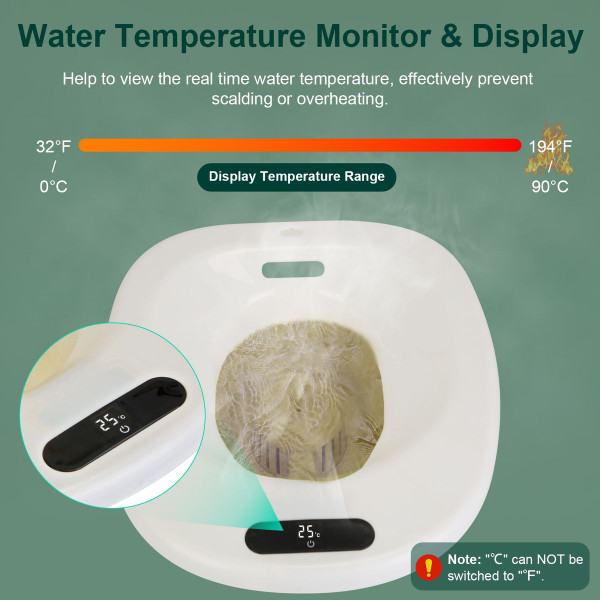 Electric Sitz Bath Soak Pan product image