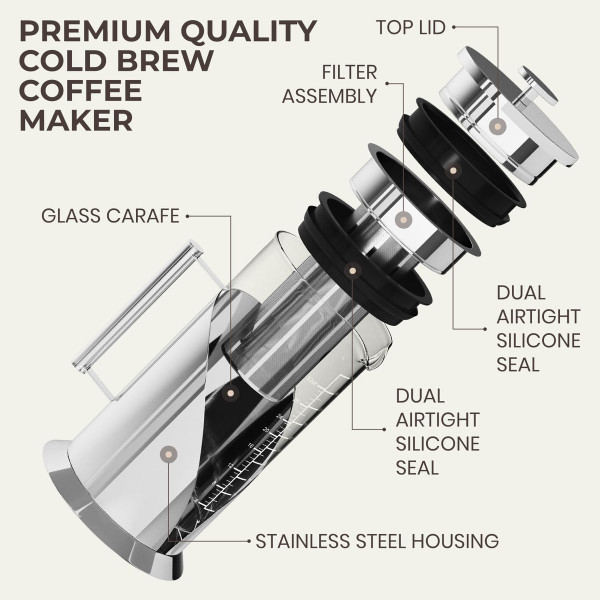 Cafe Du Chateau Cold Brew Coffee Maker  product image