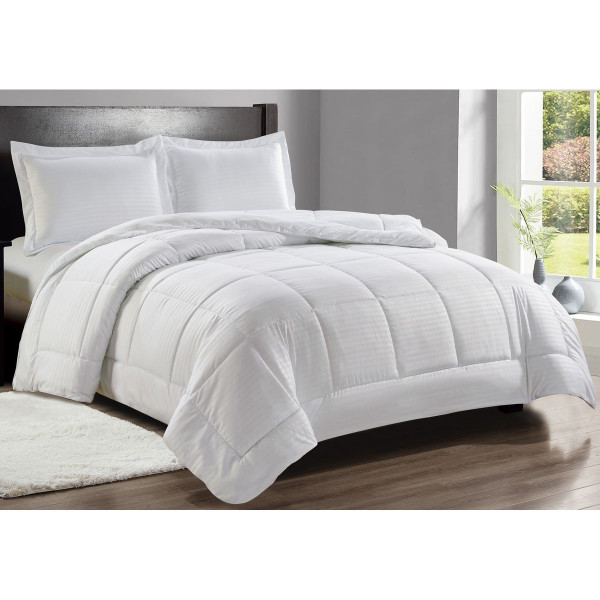 Stripe Embossed Down Alternative Comforter product image