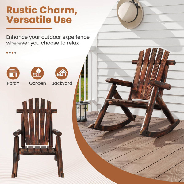 Outdoor Adirondack Rocking Chair (1- or 2-Pack) product image