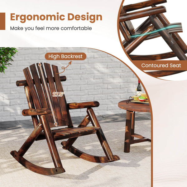Outdoor Adirondack Rocking Chair (1- or 2-Pack) product image