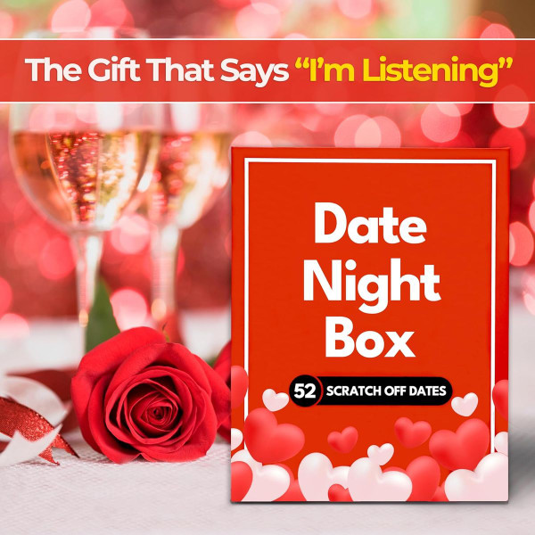 Date Night Box: 52 Scratch-Off Date Night Ideas product image