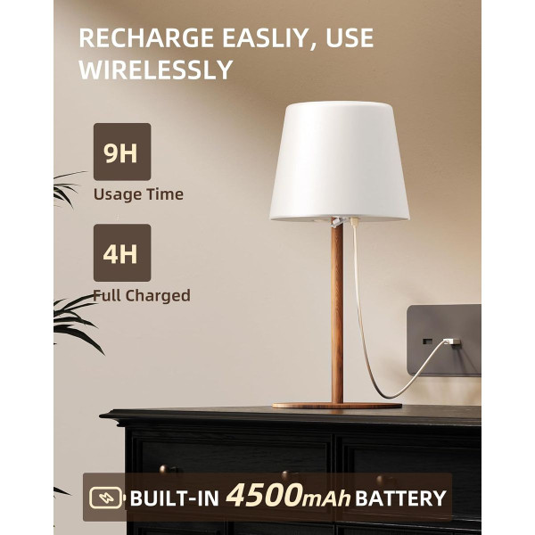 Cordless Waterproof Table Lamp (2-Pack) product image
