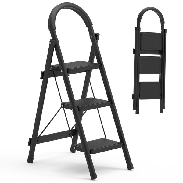 NewHome 3-Step Foldable Step Stool product image