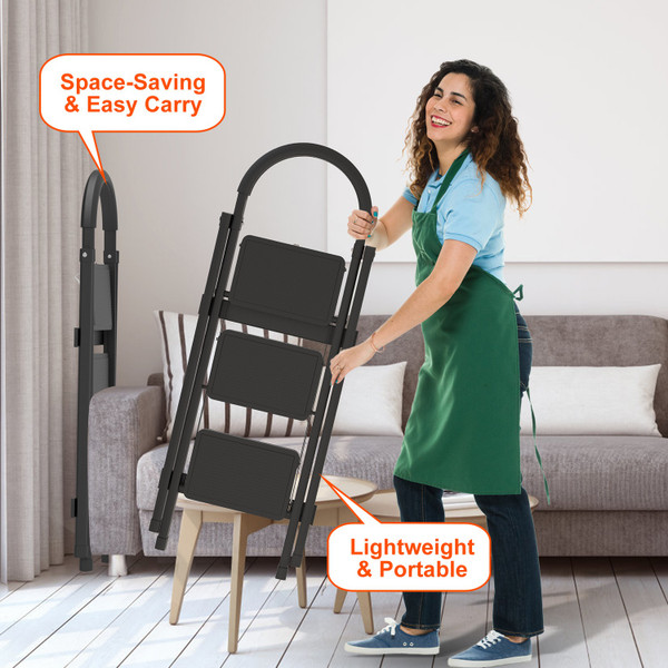 NewHome 3-Step Foldable Step Stool product image