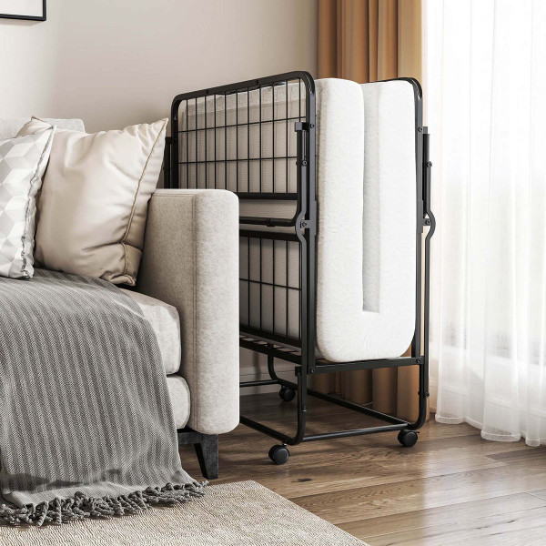 Rollaway Folding Bed with Deluxe Memory Foam Mattress product image