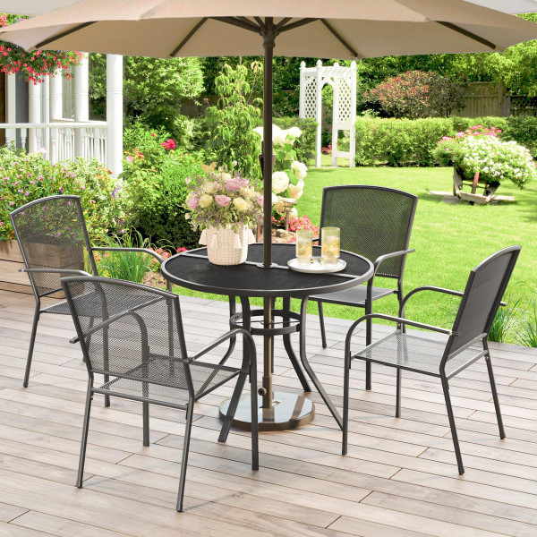 37" Outdoor Patio Dining Table for 4 product image