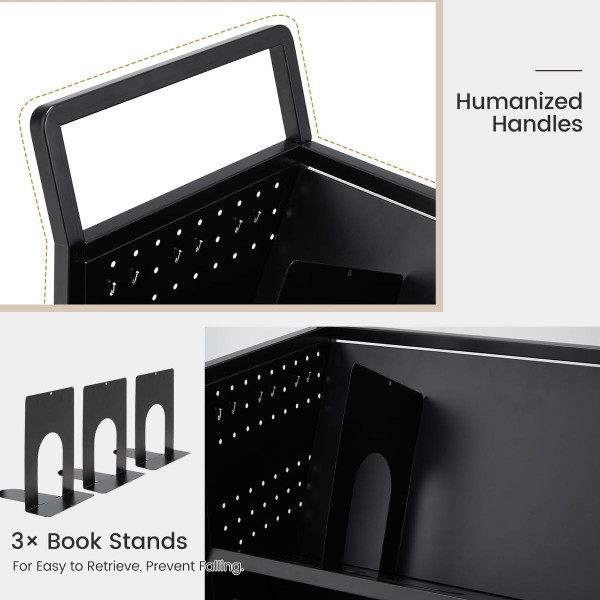Book Cart with Wheels  product image