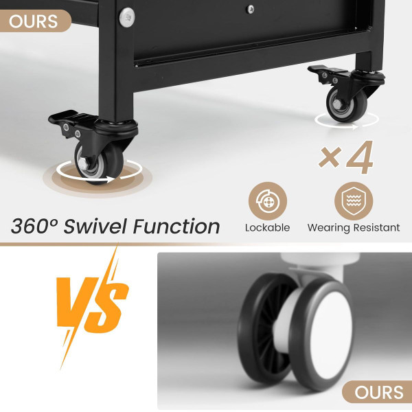 Book Cart with Wheels  product image