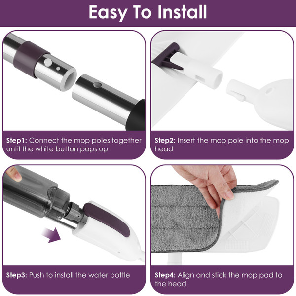 NewHome Microfiber Spray Mop product image