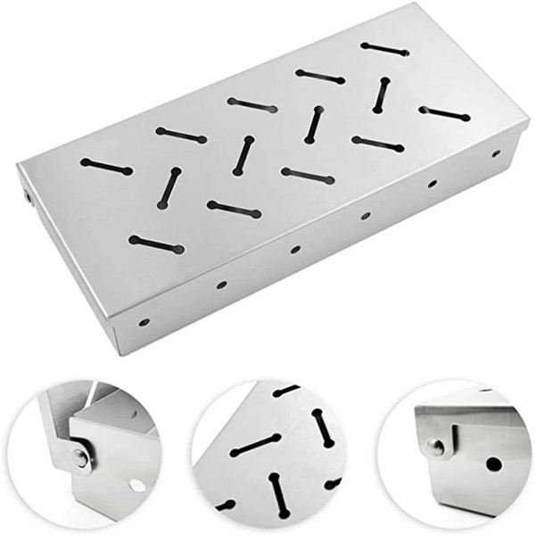 Seamless Outdoors BBQ Stainless Steel Smoker Box product image