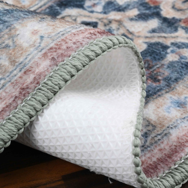 Bibb Home Washable Flannel Accent Rug With Latex Back (2-Pack) product image