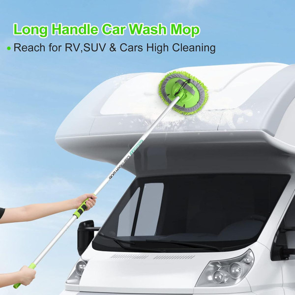 62'' Car Wash Brush and Pads product image