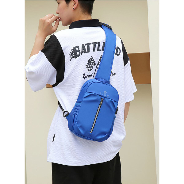 Lior Multi Pocket Shoulder Bag with USB Charging Port product image