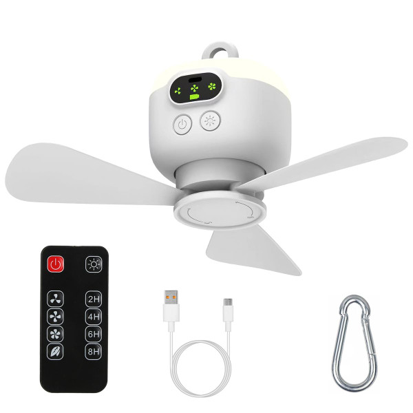 Camping Fan & LED Lantern product image
