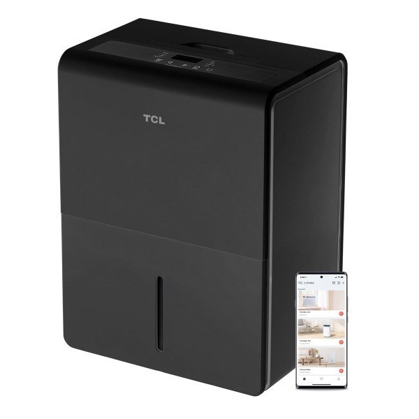 TCL 50‑Pint Smart Dehumidifier with Built‑In Pump  product image