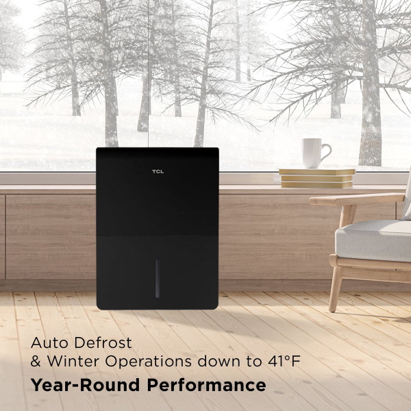 TCL 50‑Pint Smart Dehumidifier with Built‑In Pump  product image
