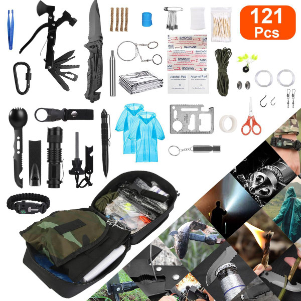LakeForest 121-Piece Emergency Survival Kit product image