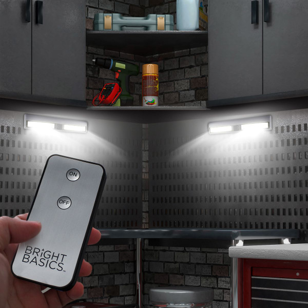 Ultra Bright Wireless Light Bars with Remote Control (2-Pack) product image