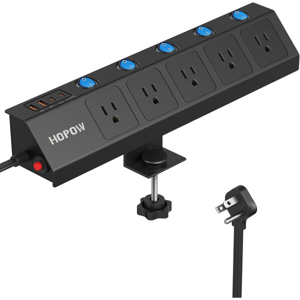 Desk Clamp Power Strip product image