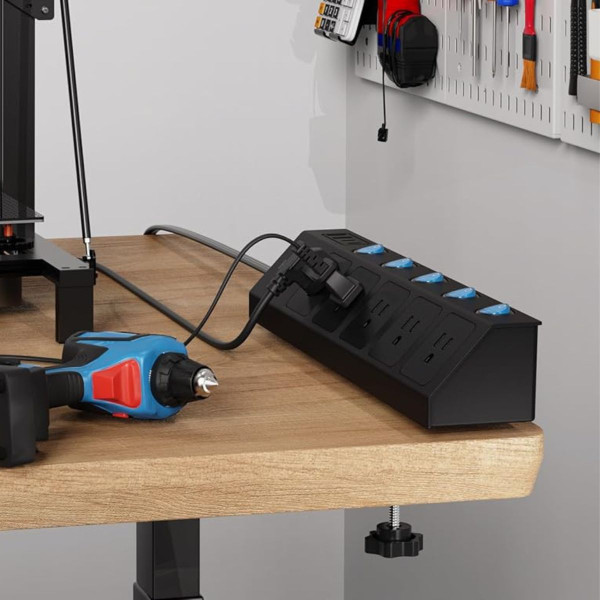 Desk Clamp Power Strip product image