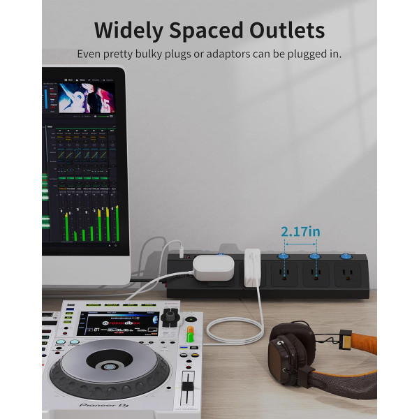 Desk Clamp Power Strip product image